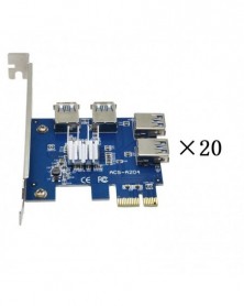 20 DB - PCI-E–PCI-E adapter...