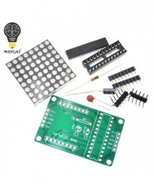 DIY kit MAX7219 pontmátrix...