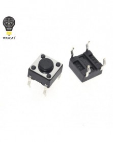 50db/tétel 6x6x4,3MM 4PIN...