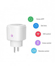 Tuya 10A Wifi EU Smart Plug...