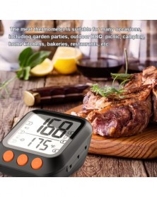 Tuya Wifi Smart BBQ Barbecue Grill Meat Thermometer Tuya Smart Life Mobile  APP Control BBQ Water Temperature Measurement
