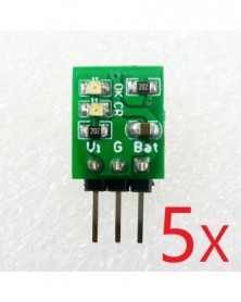 5 db mini 5V 1A 18650...