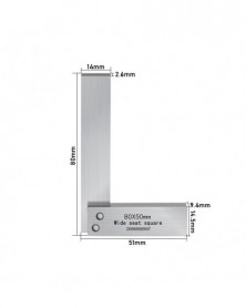 80 x 50 mm - 1 db Machinist...