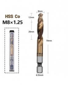 M8 - 1 db M35 HSS...