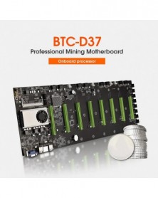 BTC-D37 Mining alaplap 8...