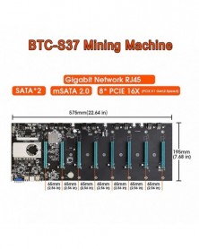 BTC-S37 Pro Mining alaplap...