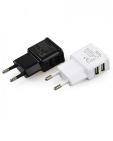 fehér - Dual USB Charger 2a...