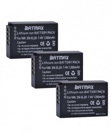 Batmax 3db 1200mAh EN-EL20...