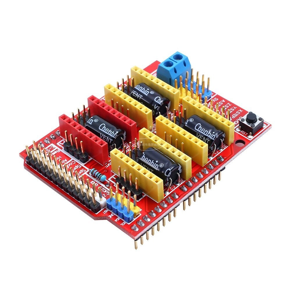 1 db V3 gravírozó 3D nyomtató CNC Shield bővítőkártya A4988 illesztőprogram