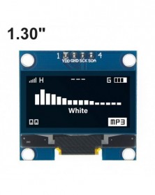 Fehér szín - 1,3&quot  OLED...