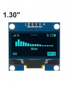 Szín: kék - 1,3&quot  OLED...