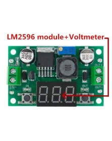 Szín: LM2596-Voltméter -...