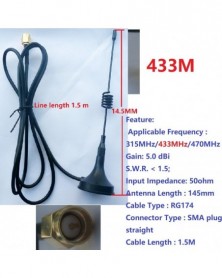 Szín: 1 db 433M antenna -...