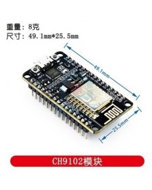 Szín: chip CH9102 - ESP8266...