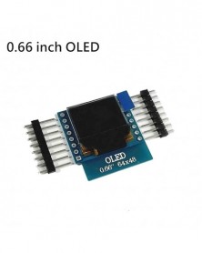 0,66 hüvelykes OLED LED LCD...