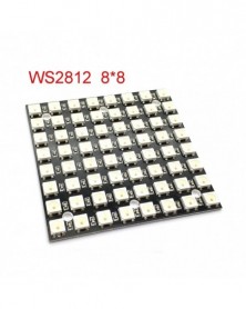 WS2812 LED 5050 RGB 8x8 64...