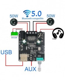 2*50W Bluetooth 5.0...