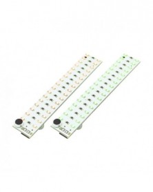 Szín: zöld - 2*17 LED USB...