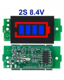 Szín: 2S 8.4V - 1S-8S...