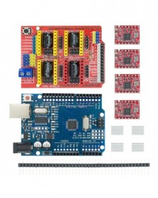 Piros szín - CNC pajzs V3...