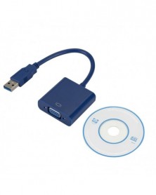 Szín: kék - USB 3.0 - VGA...