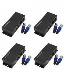 4X 4CH DC12-24V RGBW DMX...