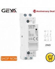 2P 25A 2NC-GEYA Din Rail...