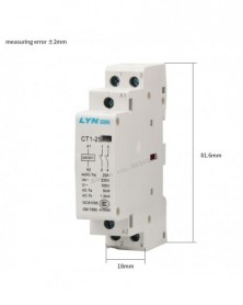 1NO1NC AC220V-2P AC...