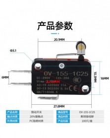 OV-155-1C25-Mikrokapcsoló...