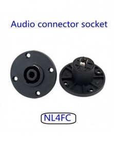 Audio XLR aljzat-NL4FC 4...