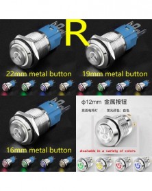 Rögzített Önzáró-22MM-220V...