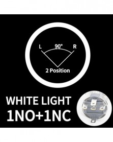 22mm-Önzáró-12-24V-1NO1NC(F...