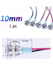 5db-LED Fehér-3-6V-10mm-1db...