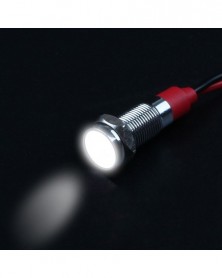 12mm-110-220v-Fehér-Fém led...