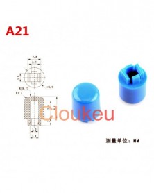 1db-Fekete-A21--12x12x7,3mm...