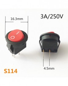 5db-S114-SPST KCD1 2 Tűs 3...