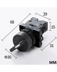 XB2ED21 1NO2pozíciós-22mm...