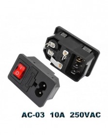 AC-03-IEC320 C14 Elektromos...