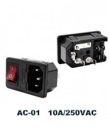 AC-01-IEC320 C14 Elektromos...