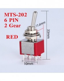 MTS-202-R-Z-5db 6mm self...