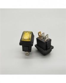 12V-Sárga-KCD1 12V/220V LED...