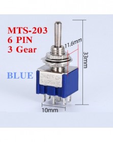 MTS-203-B-Z-5db 6mm self...