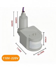 Szürke-110V-220V-12V Mozgás...