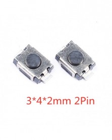 3X4X2mm 2 Tűs-50db érintős...