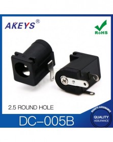 2.5 Kerek lyuk-DC-005B DC...