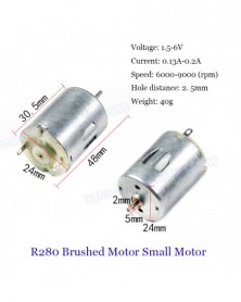 R280-Motor(1db)-DC Mikro...