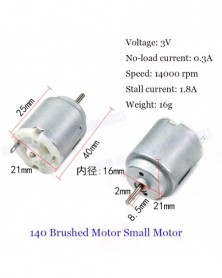 140-Motor(1db)-DC Mikro...