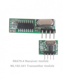 1R 1T-433Mhz RF Vevő és Adó...