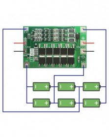 3S 12.6V 60A 18650 Li-ion...