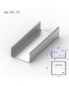 450mm-A0-HY-73-BRZHIFI 6061...